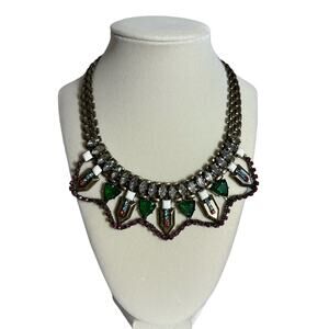 Stella & Dot x Rebecca Minkoff Prisma Jewel Gold Chain Statement Necklace